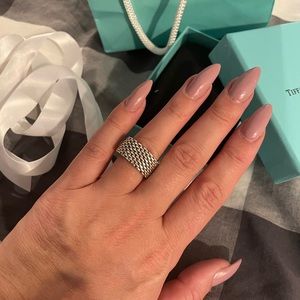Authentic Tiffany’s Mesh Ring